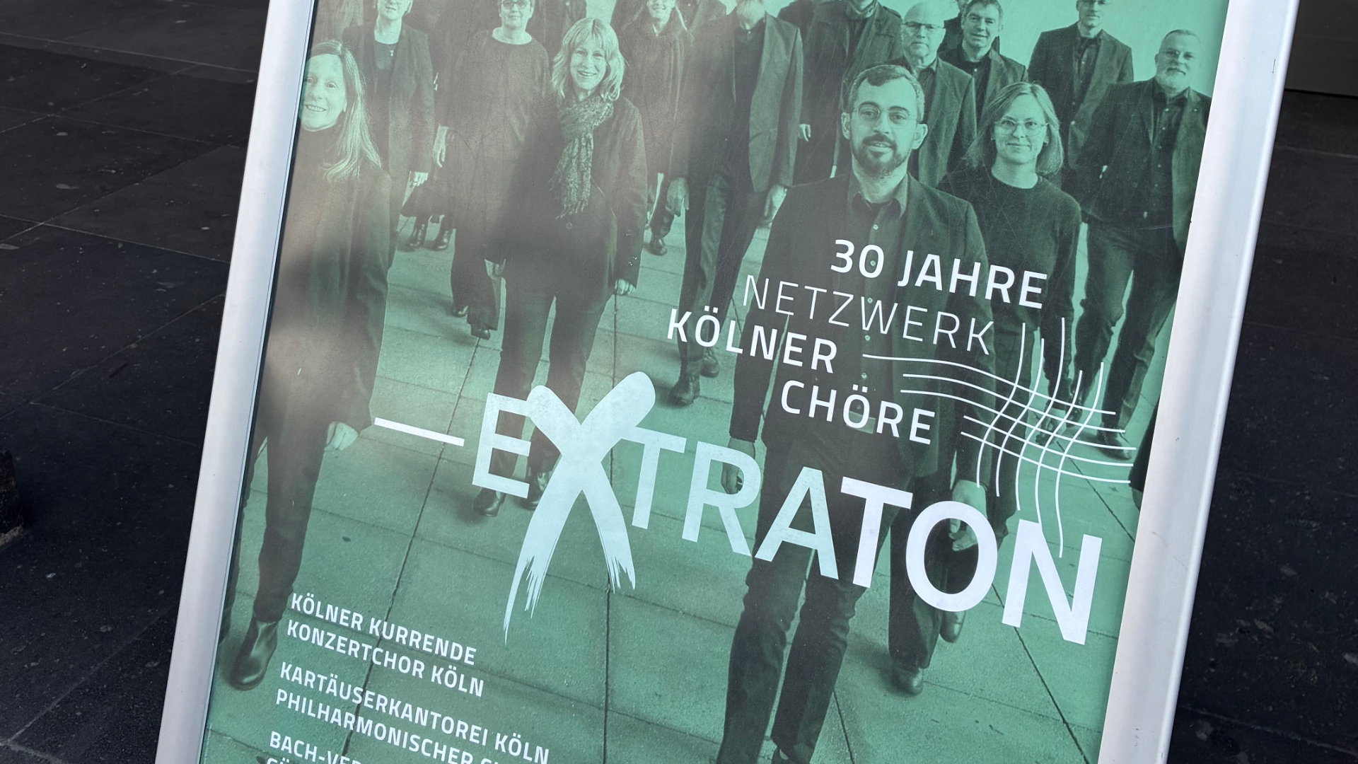 »Extraton – 30 Jahre Netzwerk Kölner Chöre« am 17. Mai 2025 in der Trinitatiskirche Köln