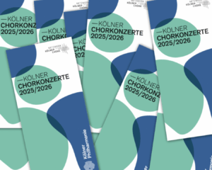 Flyer Kölner Chorkonzerte 2025/2026