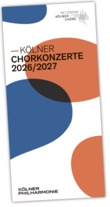 Flyer Kölner Chorkonzerte
